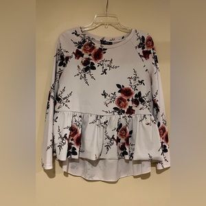 Shein floral top
